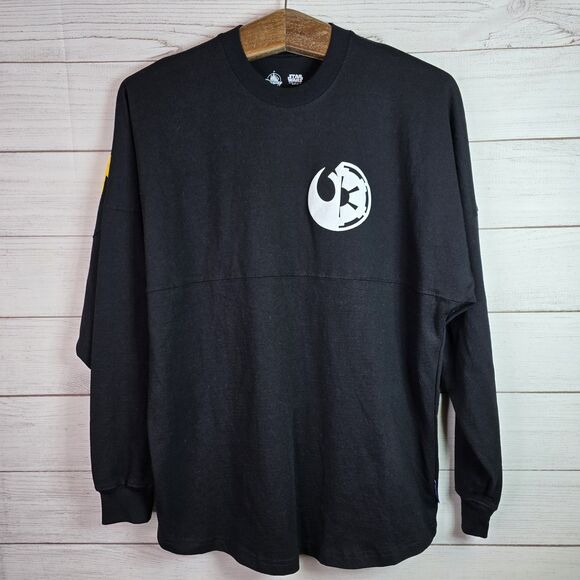 Disney Parks Star Wars May The 4th 2021 Black Spirit Jersey Adult Size Small - Picture 1 of 7